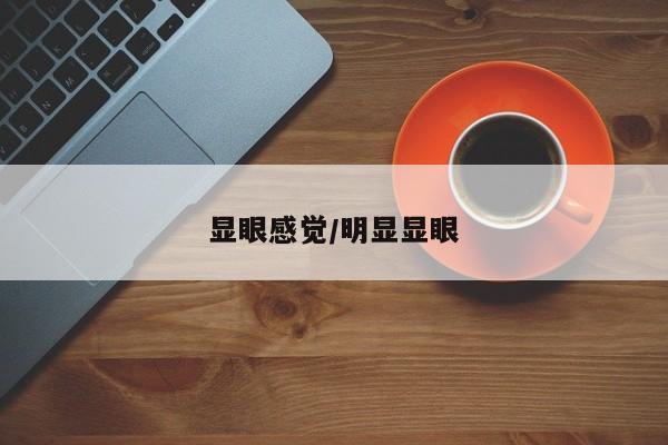 显眼感觉/明显显眼